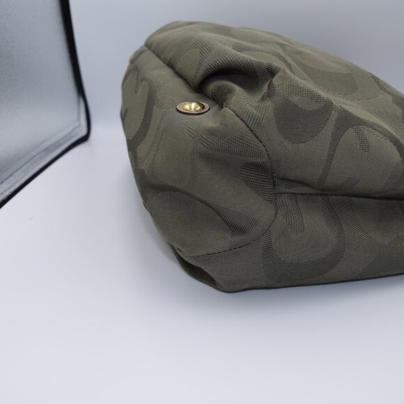 COACH 2011 Soho OP Art Canvas and Leather Tote - Picture 11 of 16